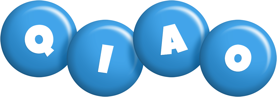 Qiao candy-blue logo
