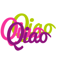 Qiao flowers logo