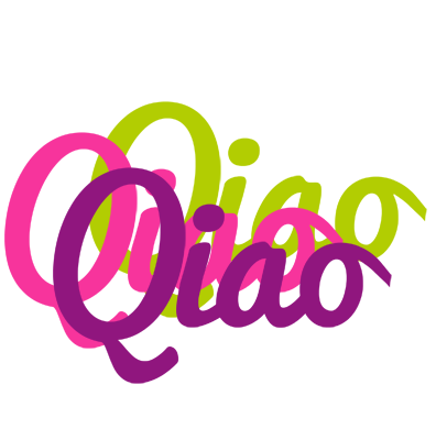 Qiao flowers logo