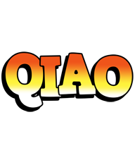 Qiao sunset logo