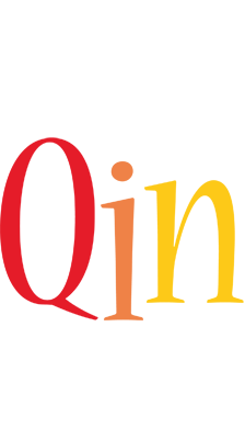 Qin birthday logo