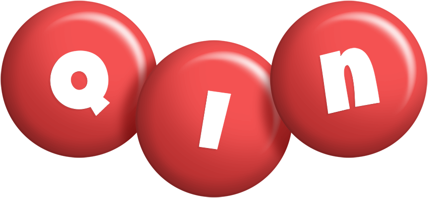 Qin candy-red logo