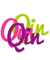 Qin flowers logo