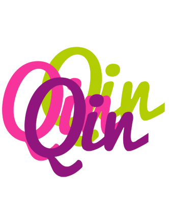 Qin flowers logo