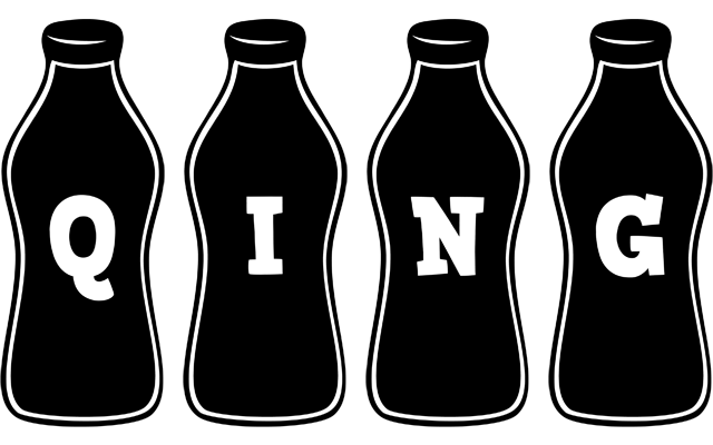 Qing bottle logo