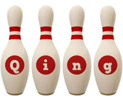 Qing bowling-pin logo