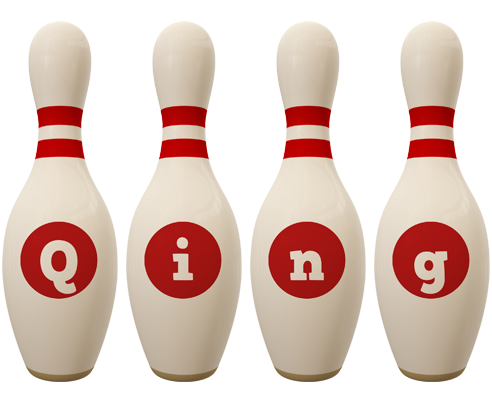 Qing bowling-pin logo