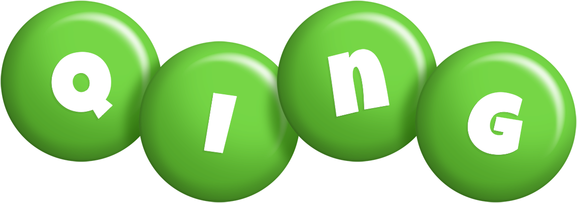 Qing candy-green logo