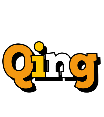 Qing cartoon logo