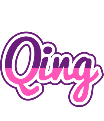 Qing cheerful logo