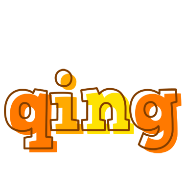 Qing desert logo
