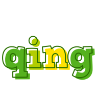 Qing juice logo