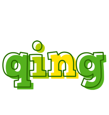 Qing juice logo