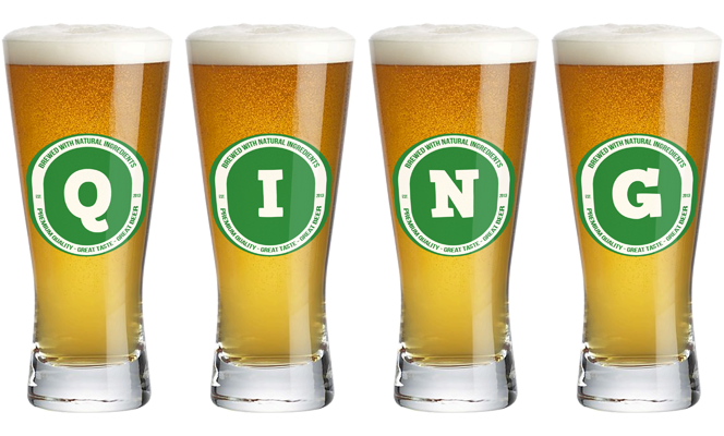 Qing lager logo
