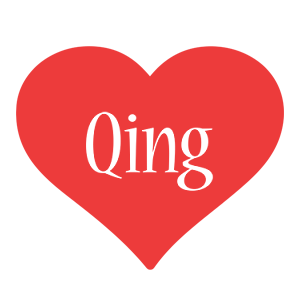 Qing love logo