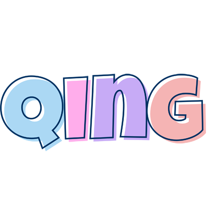 Qing pastel logo