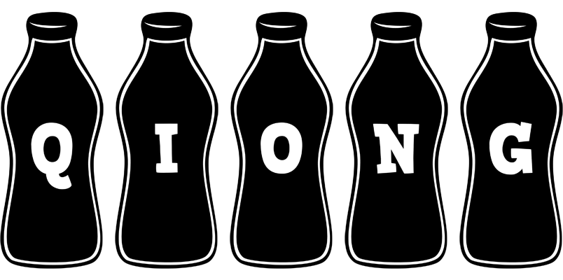 Qiong bottle logo
