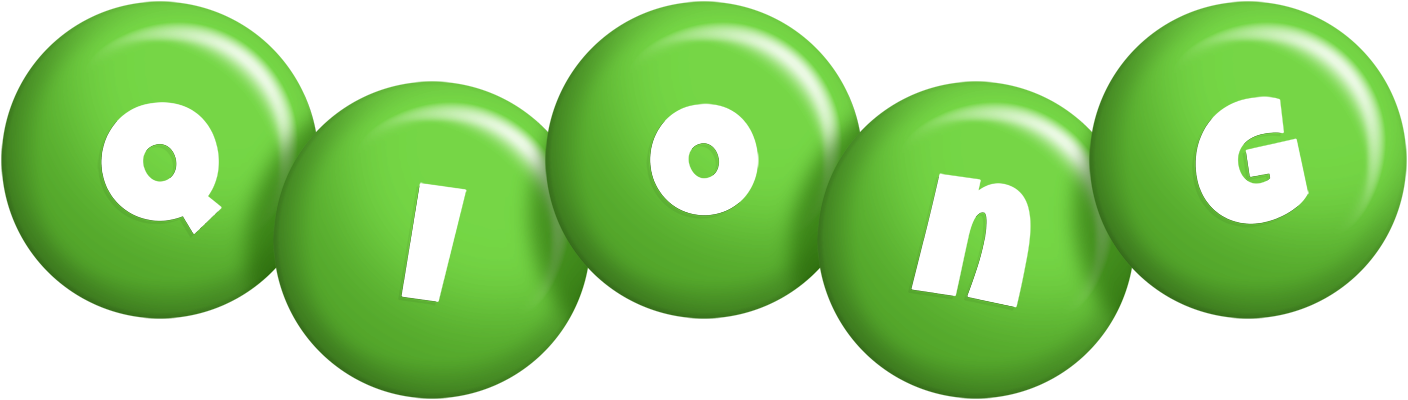 Qiong candy-green logo