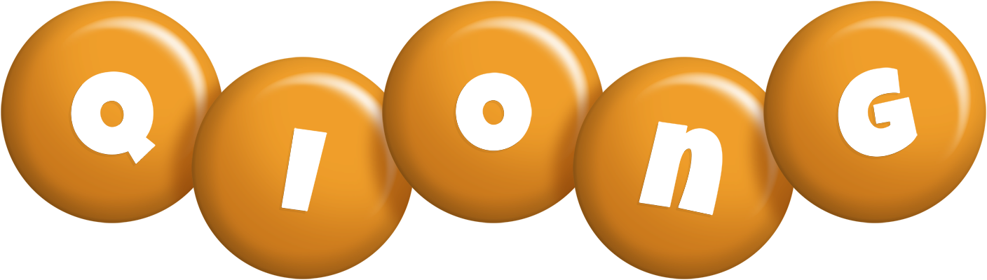 Qiong candy-orange logo