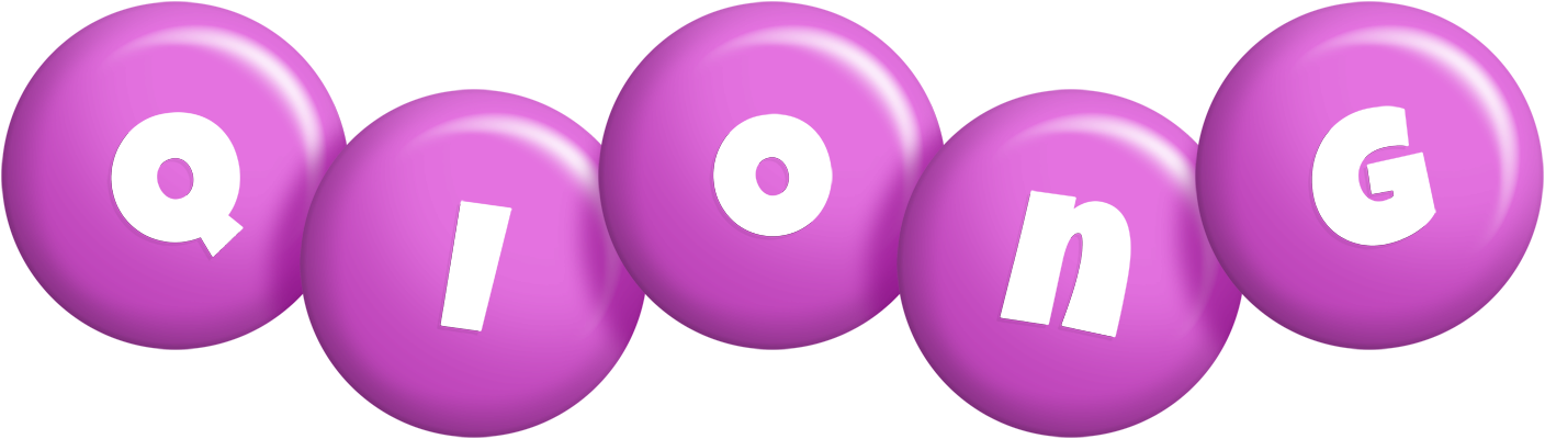 Qiong candy-purple logo