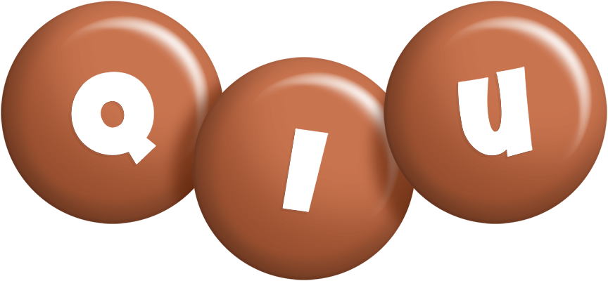 Qiu candy-brown logo