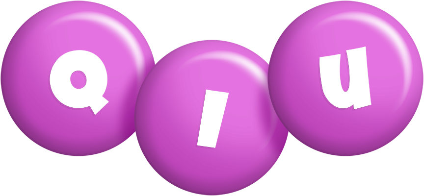 Qiu candy-purple logo