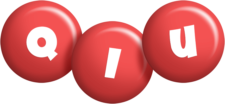 Qiu candy-red logo