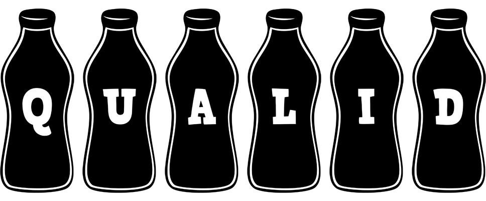 Qualid bottle logo