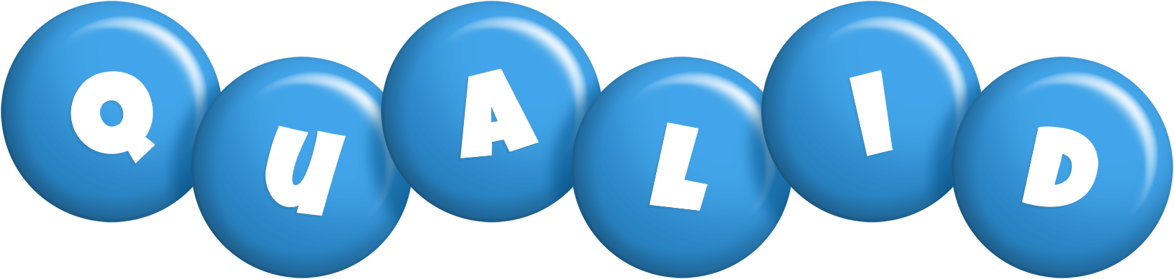 Qualid candy-blue logo