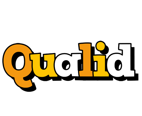 Qualid cartoon logo