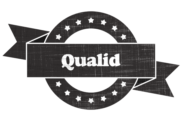 Qualid grunge logo