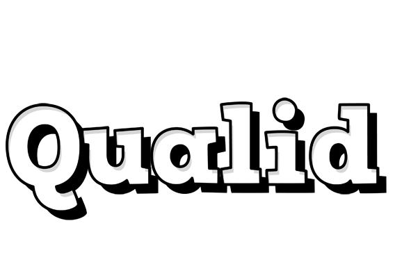 Qualid snowing logo