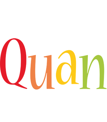 Quan birthday logo