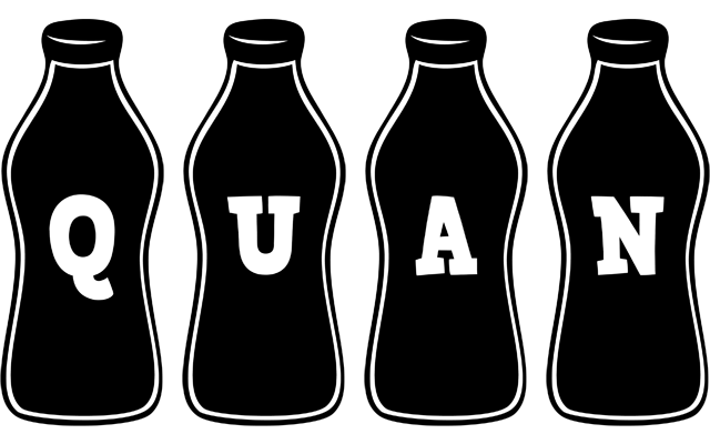 Quan bottle logo