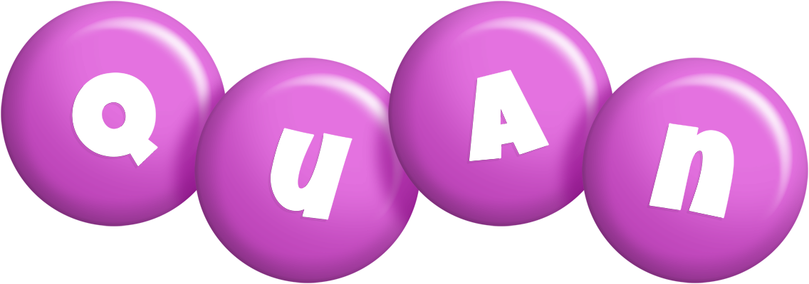 Quan candy-purple logo