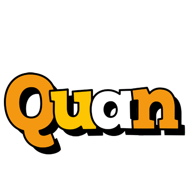 Quan cartoon logo