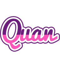 Quan cheerful logo