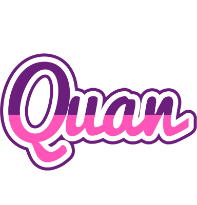 Quan cheerful logo