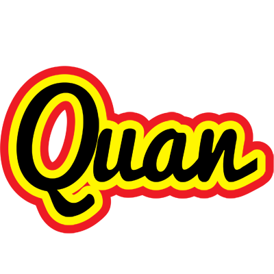Quan flaming logo