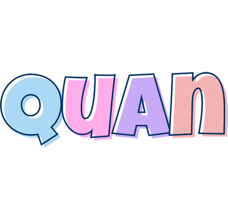 Quan pastel logo