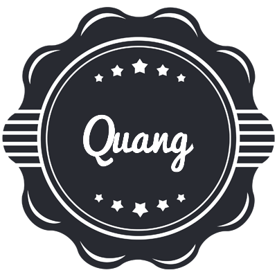 Quang badge logo