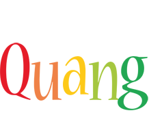 Quang birthday logo