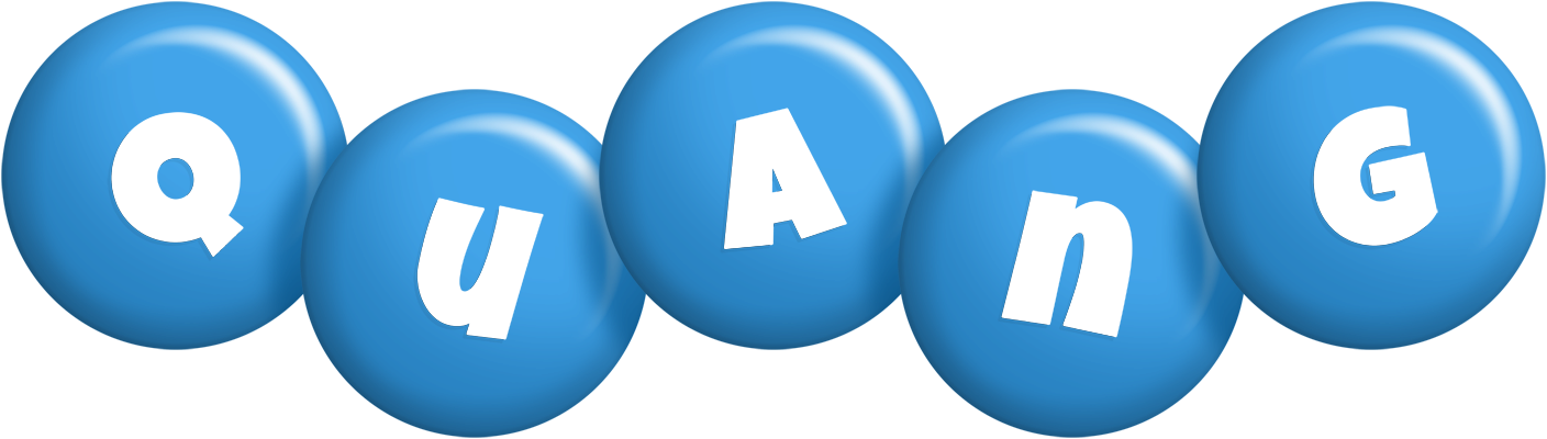 Quang candy-blue logo