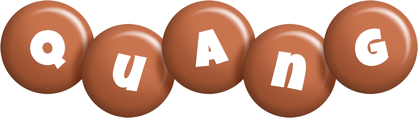 Quang candy-brown logo