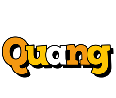 Quang cartoon logo