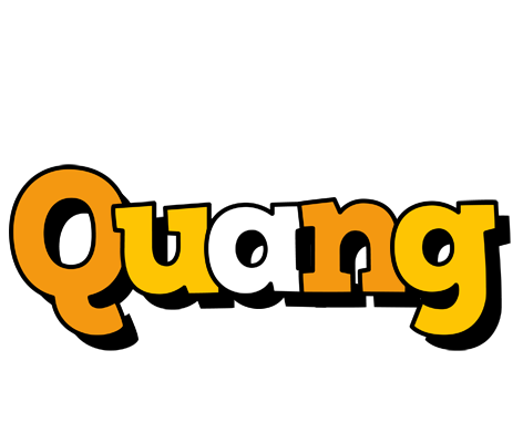 Quang cartoon logo