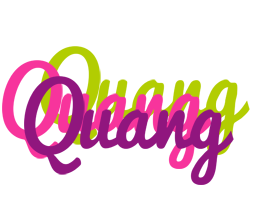 Quang flowers logo