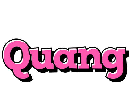 Quang girlish logo