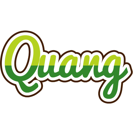 Quang golfing logo