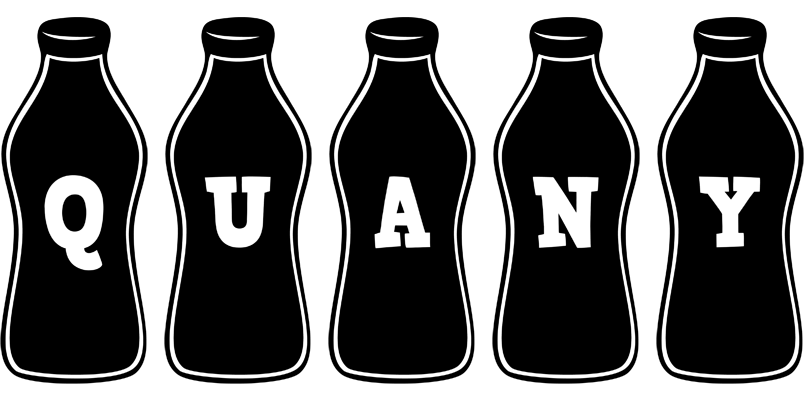 Quany bottle logo